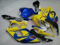 Corona MOTUL - Yellow Blue Fairings and Bodywork For 2005-2006 GSX-R1000 #LF5914