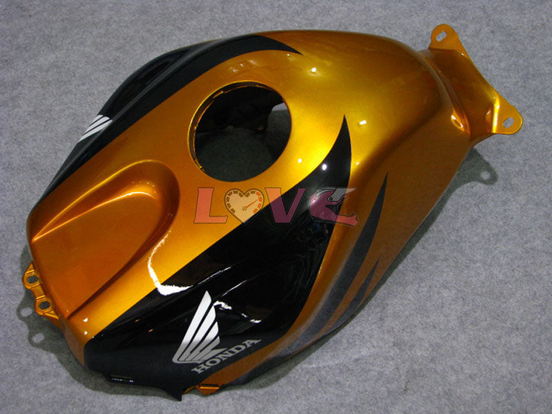 Factory Style - Black Gold Fairings and Bodywork For 2003-2004 CBR600RR #LF5312