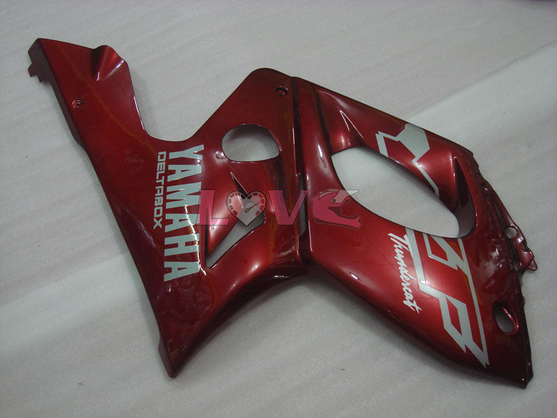 Factory Style - Red wine color Fairings and Bodywork For 1997-2007 YZF600R #LF7954