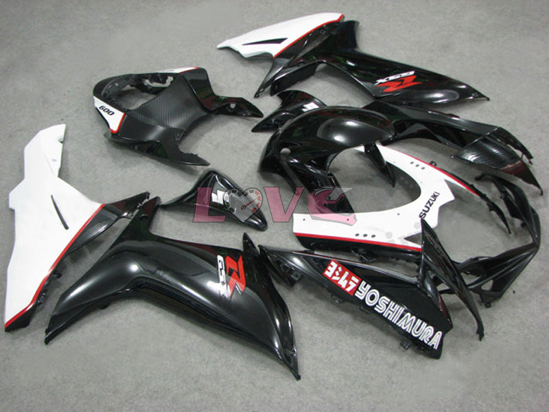 Factory Style - White Black Fairings and Bodywork For 2011-2026 GSX-R750 #LF4769