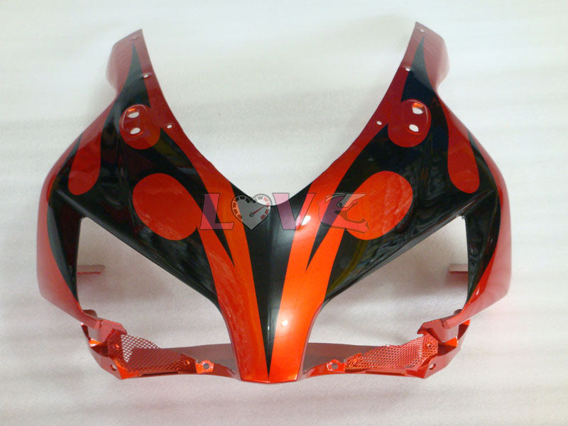 Flame - Orange Black Fairings and Bodywork For 2004-2005 CBR1000RR #LF7338