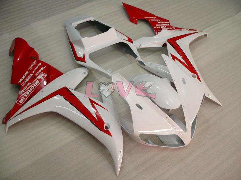 Factory Style - Red White Fairings and Bodywork For 2002-2003 YZF-R1 #LF3591