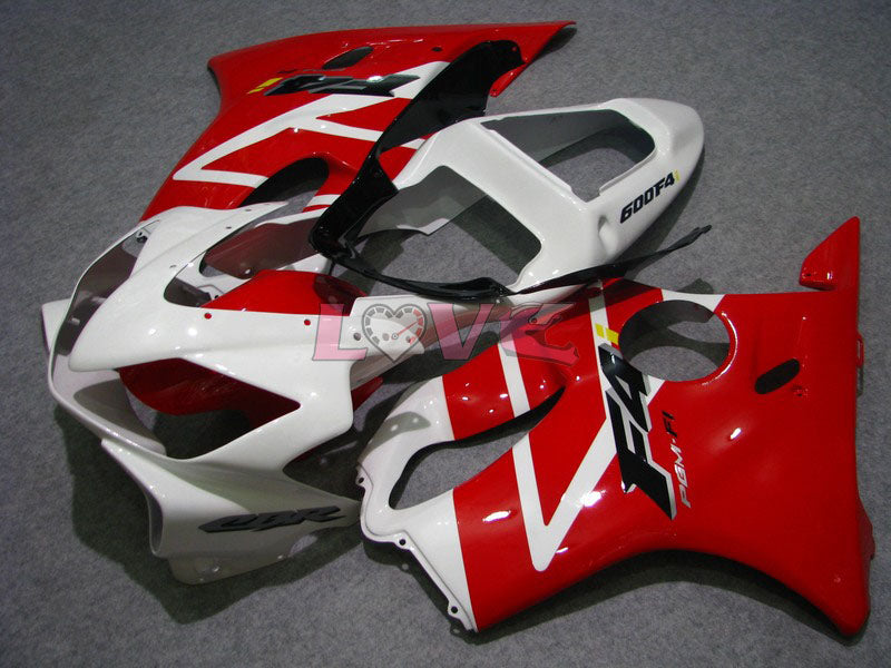 Factory Style - Red White Fairings and Bodywork For 2001-2003 CBR600F4i #LF7648