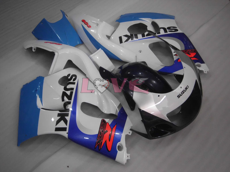 Factory Style - Blue White Fairings and Bodywork For 1996-1999 GSX-R750 #LF4280