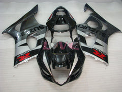 Factory Style - Black Grey Fairings and Bodywork For 2003-2004 GSX-R1000 #LF5945