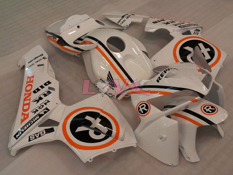MICHELIN RK Repsol - White Fairings and Bodywork For 2005-2006 CBR600RR #LF4423