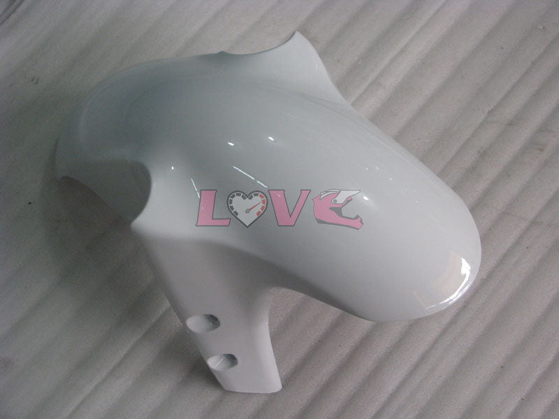 No sticker / decal Factory Style - White Fairings and Bodywork For 2000-2001 YZF-R1 #LF3625