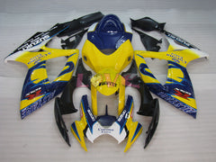 Corona MOTUL - Yellow Blue Fairings and Bodywork For 2006-2007 GSX-R600 #LF6404