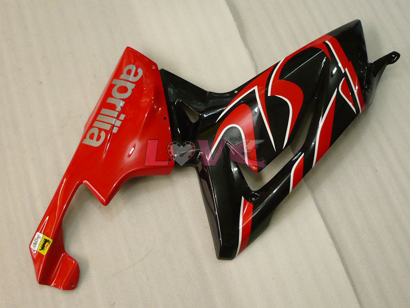 Factory Style - Red Black Fairings and Bodywork For 2004-2009 RS125 #LF5462