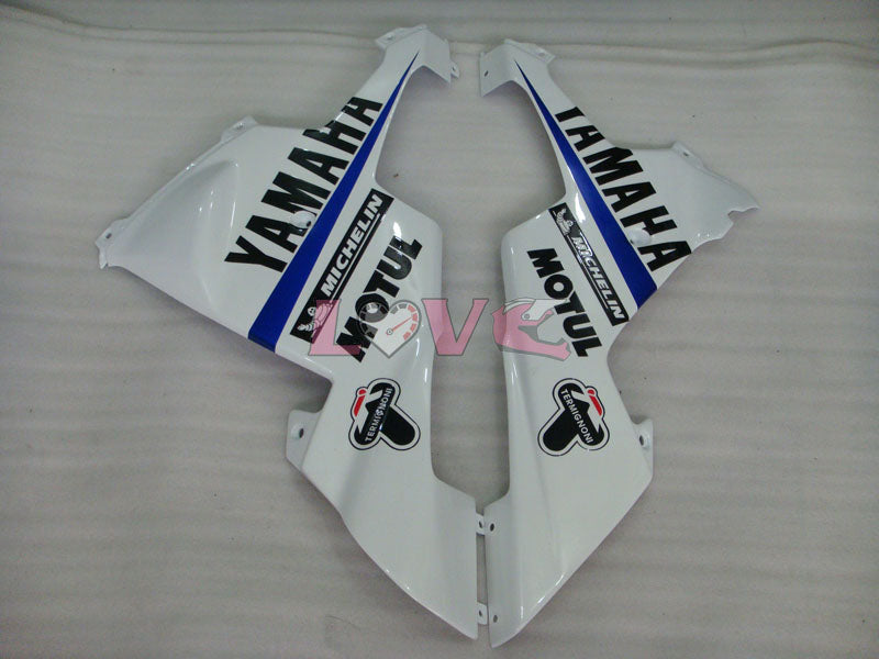 FIAT MICHELIN MOTUL - Blue White Fairings and Bodywork For 2002-2003 YZF-R1 #LF7039