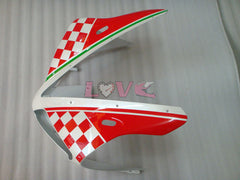 ABARTH - Red White Matte Fairings and Bodywork For 2002-2003 YZF-R1 #LF7044