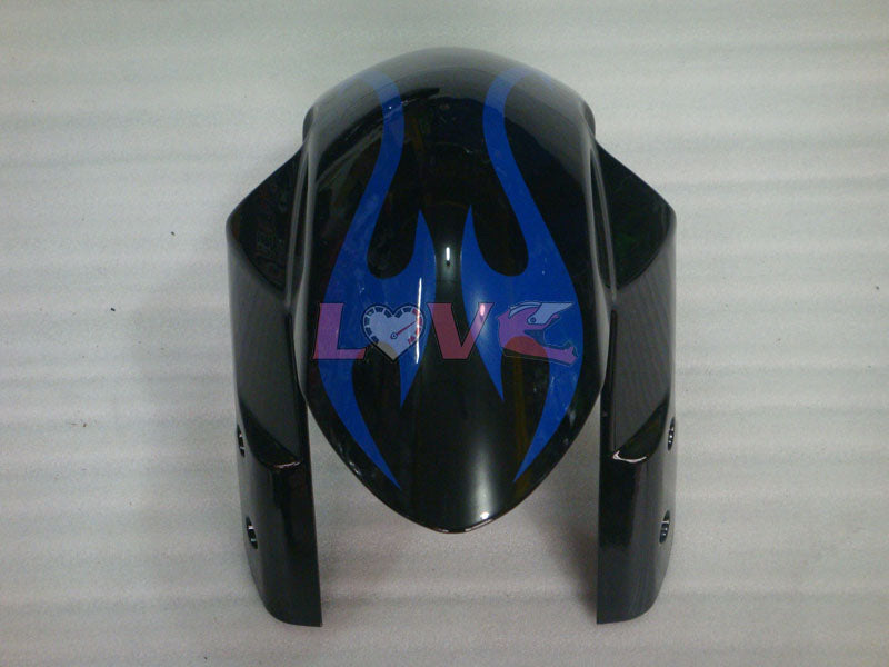 Flame - Blue Black Fairings and Bodywork For 2006-2007 GSX-R600 #LF6357