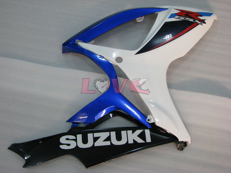 Factory Style - Blue White Fairings and Bodywork For 2006-2007 GSX-R750 #LF6491