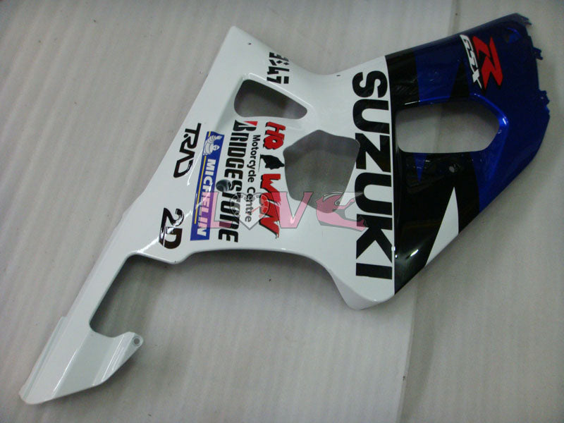MOTUL - Blue White Fairings and Bodywork For 2001-2003 GSX-R600 #LF4271