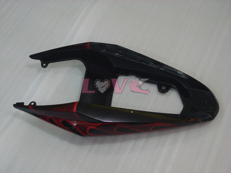 Flame - Red Black Fairings and Bodywork For 2004-2005 GSX-R600 #LF6651