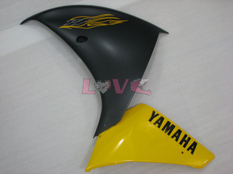 Factory Style - Yellow Black Matte Fairings and Bodywork For 2009-2011 YZF-R1 #LF3644