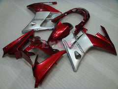 Factory Style - Red wine Silver Fairings and Bodywork For 2002-2006 FJR1300 #LF7962