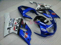 MOTUL - Blue White Fairings and Bodywork For 2000-2002 GSX-R1000 #LF4170