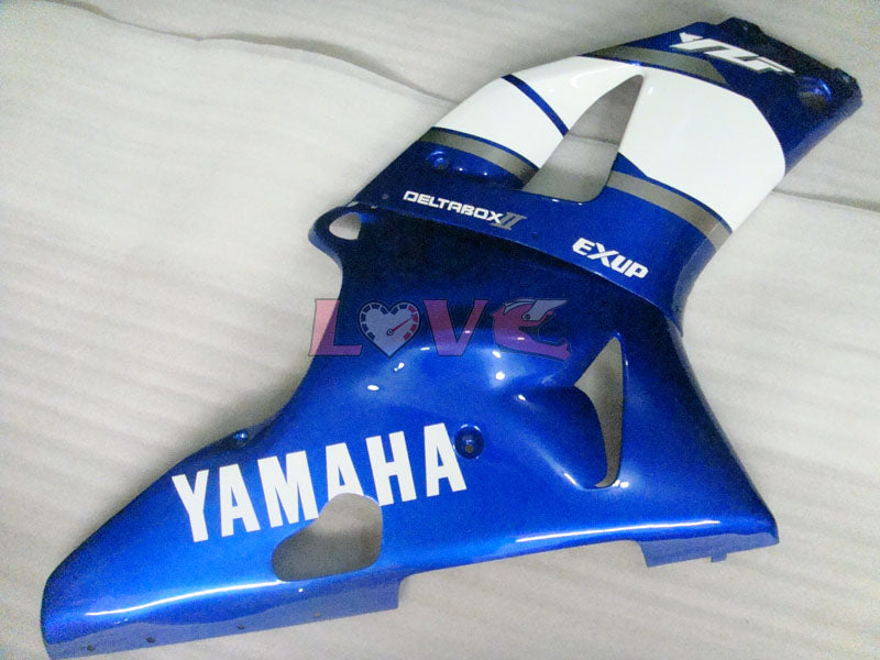 Factory Style - Blue White Fairings and Bodywork For 2000-2001 YZF-R1 #LF3609