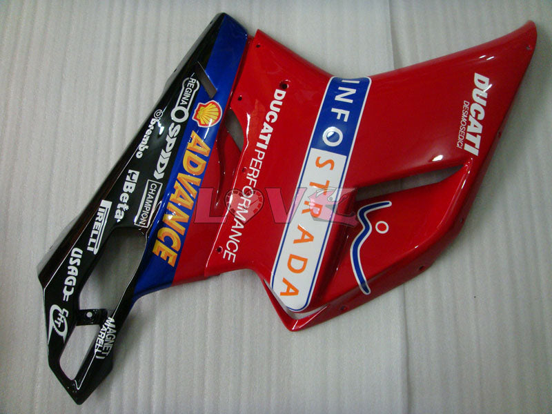 INFO STRADA - Red Black Fairings and Bodywork For 2009-2011 1198 #LF5530