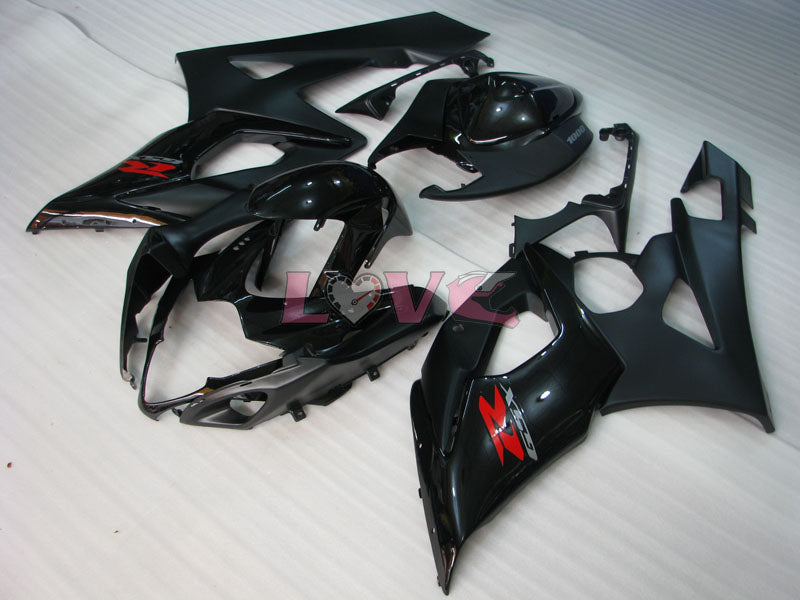 Factory Style - Black Matte Fairings and Bodywork For 2005-2006 GSX-R1000 #LF3845