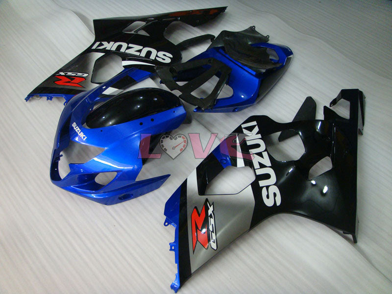 Factory Style - Blue Black Fairings and Bodywork For 2004-2005 GSX-R600 #LF6457