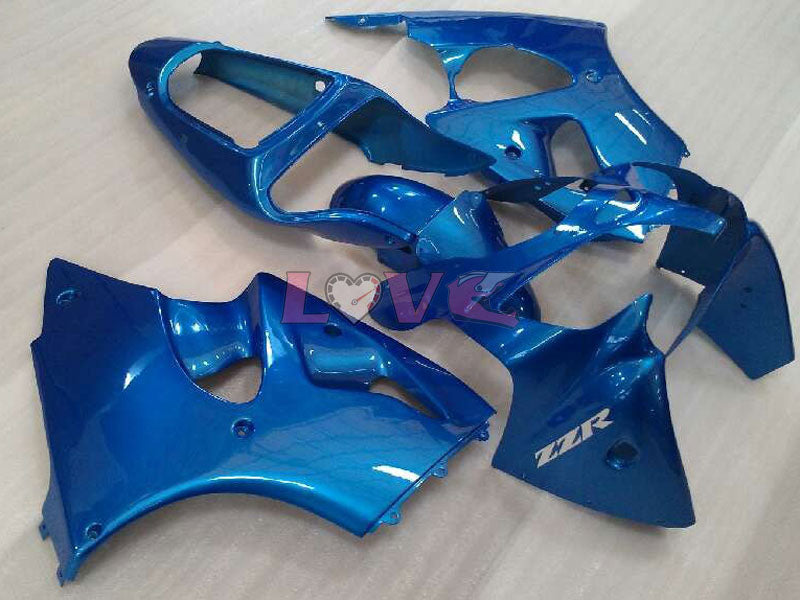 No sticker / decal Factory Style - Blue Fairings and Bodywork For 2000-2002 NINJA ZX-6R #LF3331