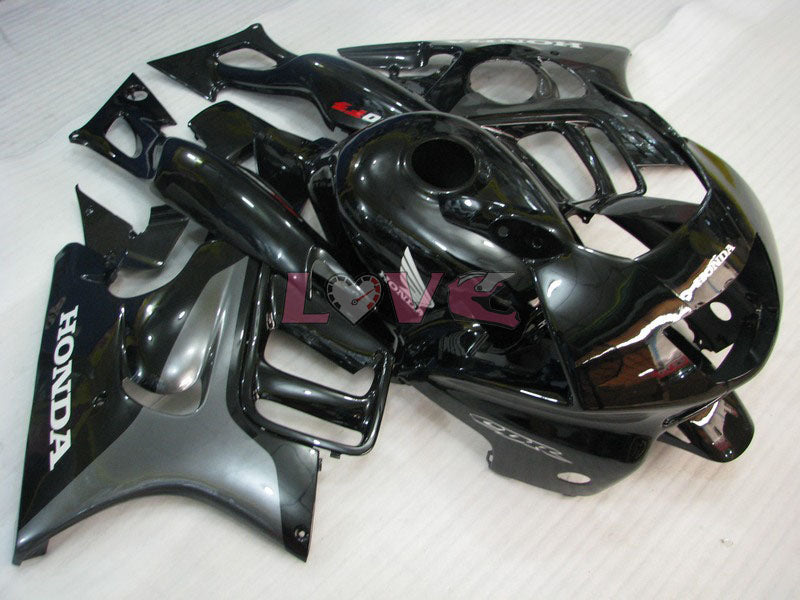 Factory Style - White Black Matte Fairings and Bodywork For 1995-1996 CBR600F3 #LF7784