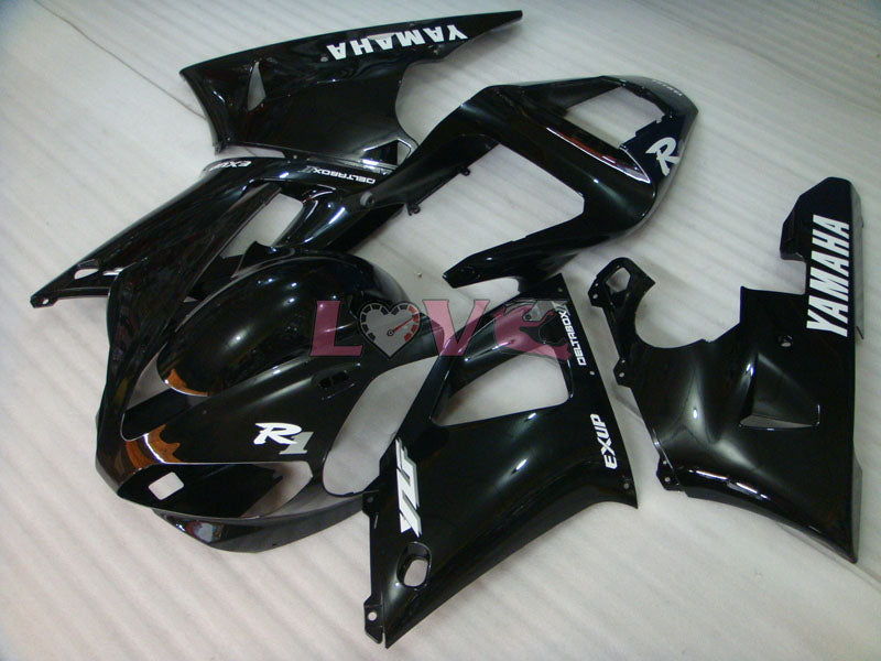 Factory Style - Black Fairings and Bodywork For 2000-2001 YZF-R1 #LF3623