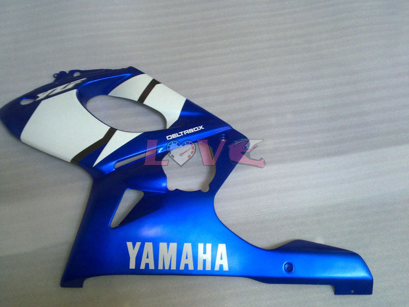 Factory Style - Blue White Fairings and Bodywork For 1997-2007 YZF600R #LF7946