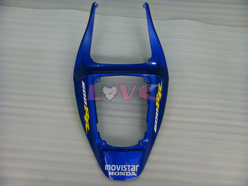 Movistar - Yellow Blue Fairings and Bodywork For 2005-2006 CBR600RR #LF4431