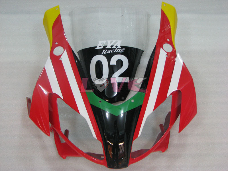 Customize - Red Fairings and Bodywork For 2004-2009 RS125 #LF3080