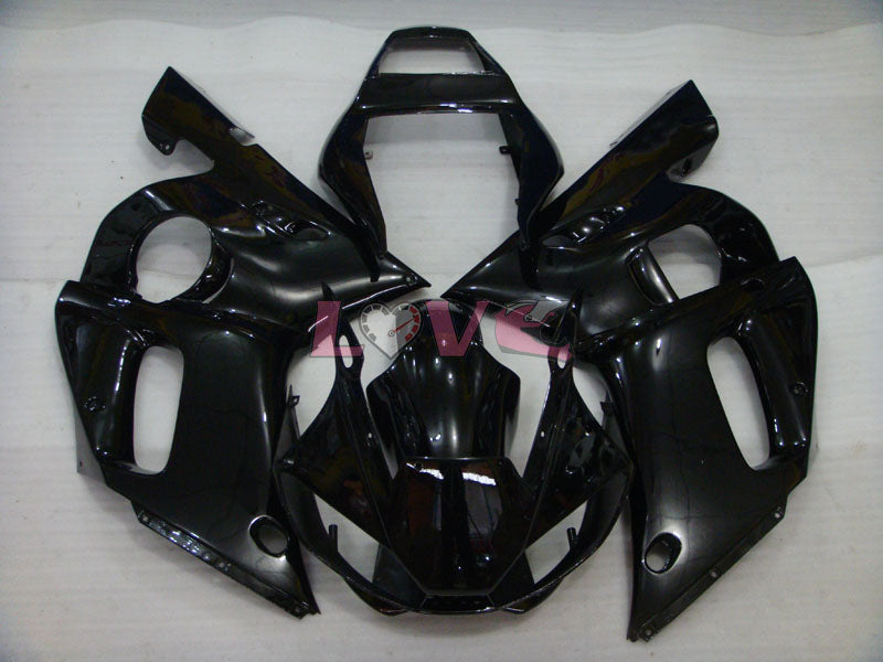 No sticker / decal Factory Style - Black Fairings and Bodywork For 1998-2002 YZF-R6 #LF3367