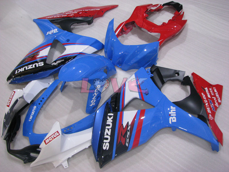 DUNLOP - Red Blue Black Fairings and Bodywork For 2009-2016 GSX-R1000 #LF3804