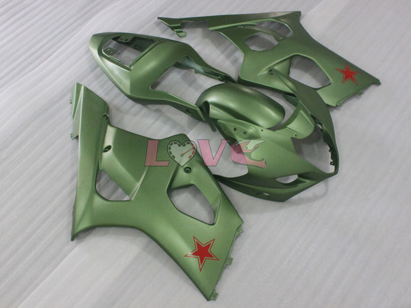 Factory Style - ArmyGreen Fairings and Bodywork For 2003-2004 GSX-R1000 #LF3855