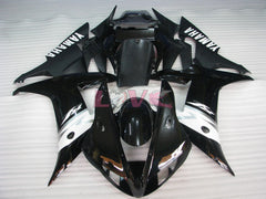 Factory Style - White Black Fairings and Bodywork For 2002-2003 YZF-R1 #LF3589