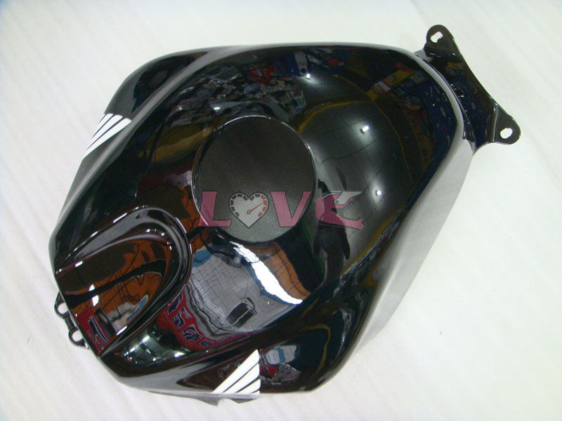 West - White Black Fairings and Bodywork For 2003-2004 CBR600RR #LF4449