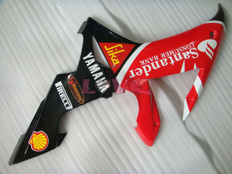 Santander - Red Black Fairings and Bodywork For 2002-2003 YZF-R1 #LF7015