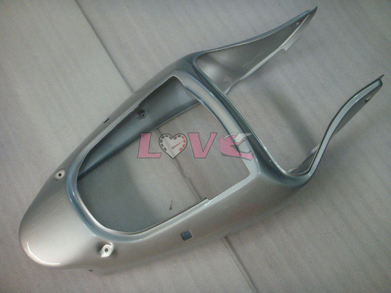 No sticker / decal Factory Style - Silver Fairings and Bodywork For 2000-2002 NINJA ZX-6R #LF3328