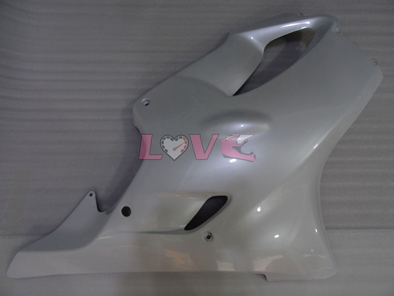 No sticker / decal Factory Style - White Fairings and Bodywork For 2001-2003 CBR600F4i #LF4498