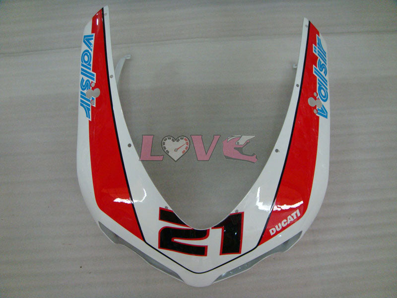 Xerox - Red White Fairings and Bodywork For 2007-2009 1098 #LF3137