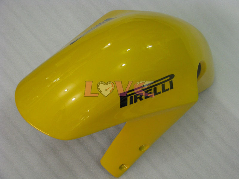 Corona - Yellow Blue Fairings and Bodywork For 2000-2002 GSX-R1000 #LF6151