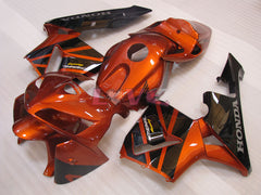 Factory Style - Orange Black Fairings and Bodywork For 2005-2006 CBR600RR #LF7527