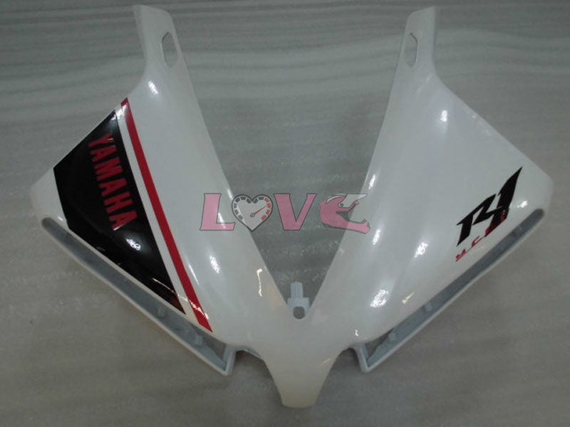 Factory Style - White Black Fairings and Bodywork For 2012-2014 YZF-R1 #LF3632