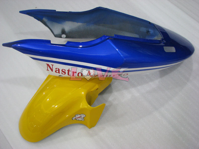 Nastro Azzurro - Yellow White Black Fairings and Bodywork For 1999-2000 CBR600F4 #LF4517