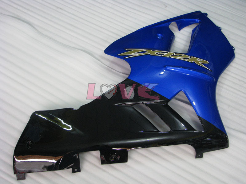Factory Style - Blue Black Fairings and Bodywork For 2002-2005 NINJA ZX-12R #LF4836
