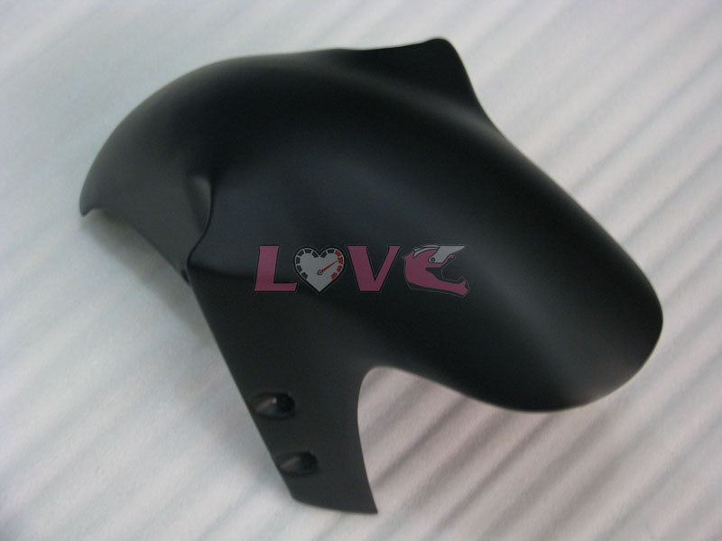 No sticker / decal Factory Style - Black Matte Fairings and Bodywork For 1998-1999 YZF-R1 #LF3579