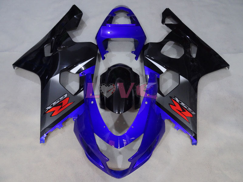 Factory Style - Blue Black Fairings and Bodywork For 2004-2005 GSX-R600 #LF4096
