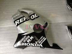 Factory Style Customize - Black Silver Fairings and Bodywork For 2001-2003 CBR600F4i #LF4499