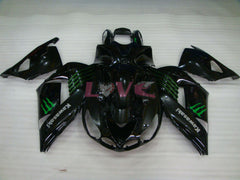 Monster - Black Fairings and Bodywork For 2006-2011 NINJA ZX-14R #LF5841